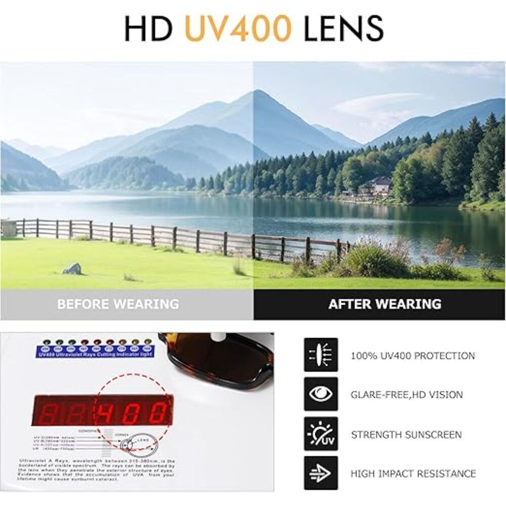 Trendy Retro 90s Small Square Rectangle Sunglasses for Women UV400 Protection - Picture 6 of 6